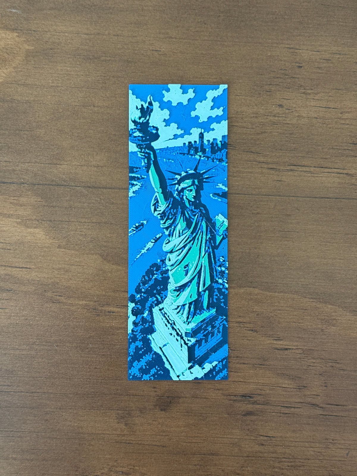 Statue of Liberty 3D Bookmark