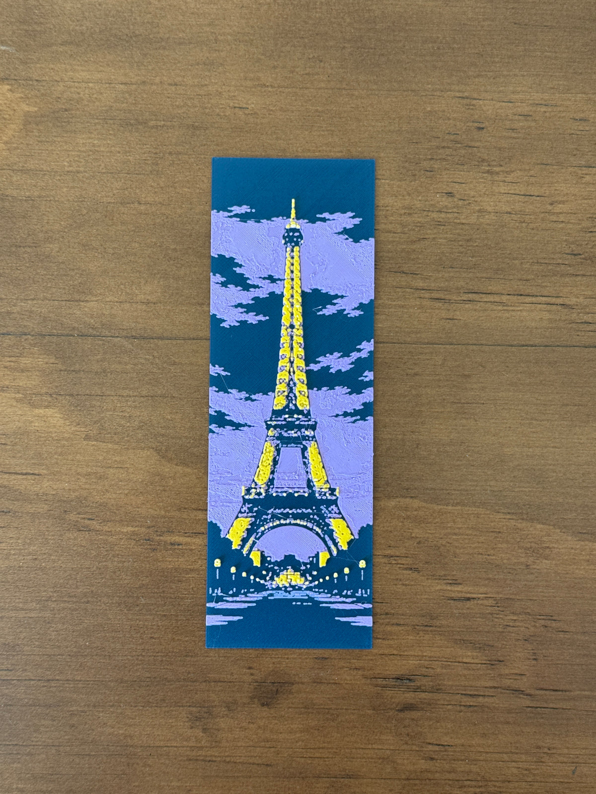 Eiffel Tower 3D Bookmark