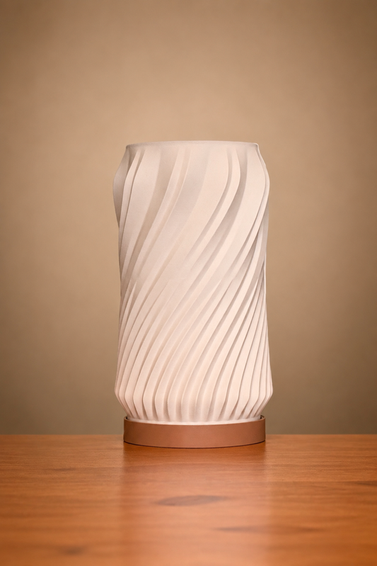 Minimalist Spiral Lamp