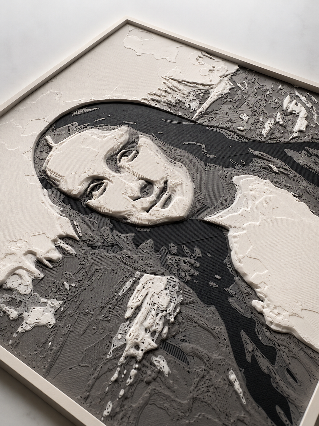 Mona Lisa Layered Art