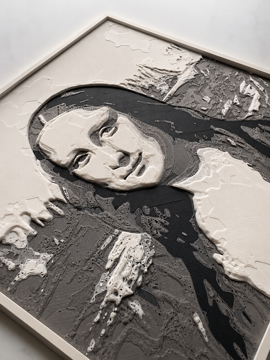 Mona Lisa Layered Art