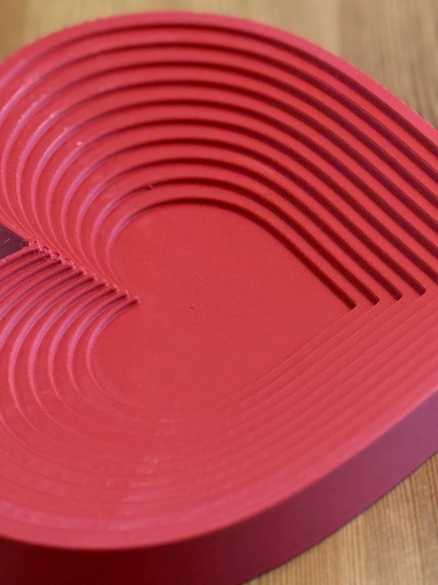 Close up of Strix Heart Tray highlighting layered textures and sculptural details.