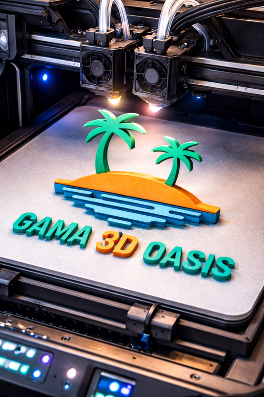 Gama 3D Oasis modern 3D printed home decor