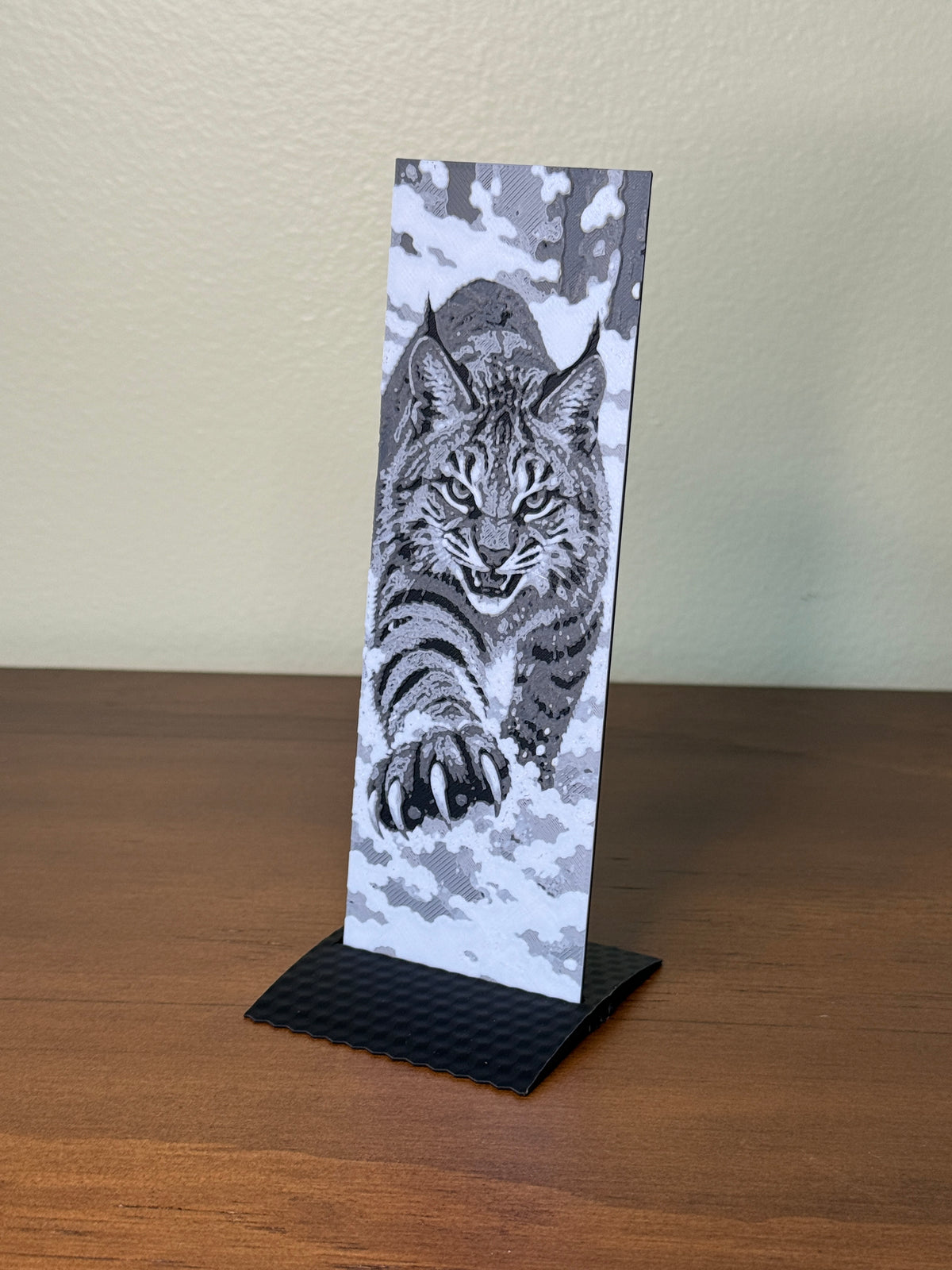 Bobcat 3D Bookmark