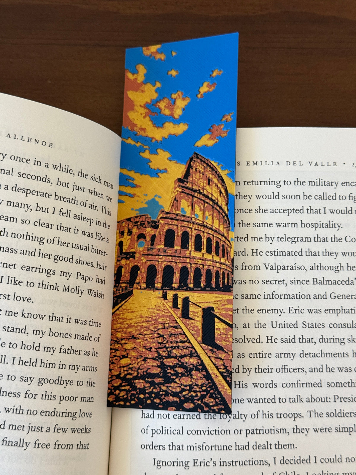 Colosseum 3D Bookmark