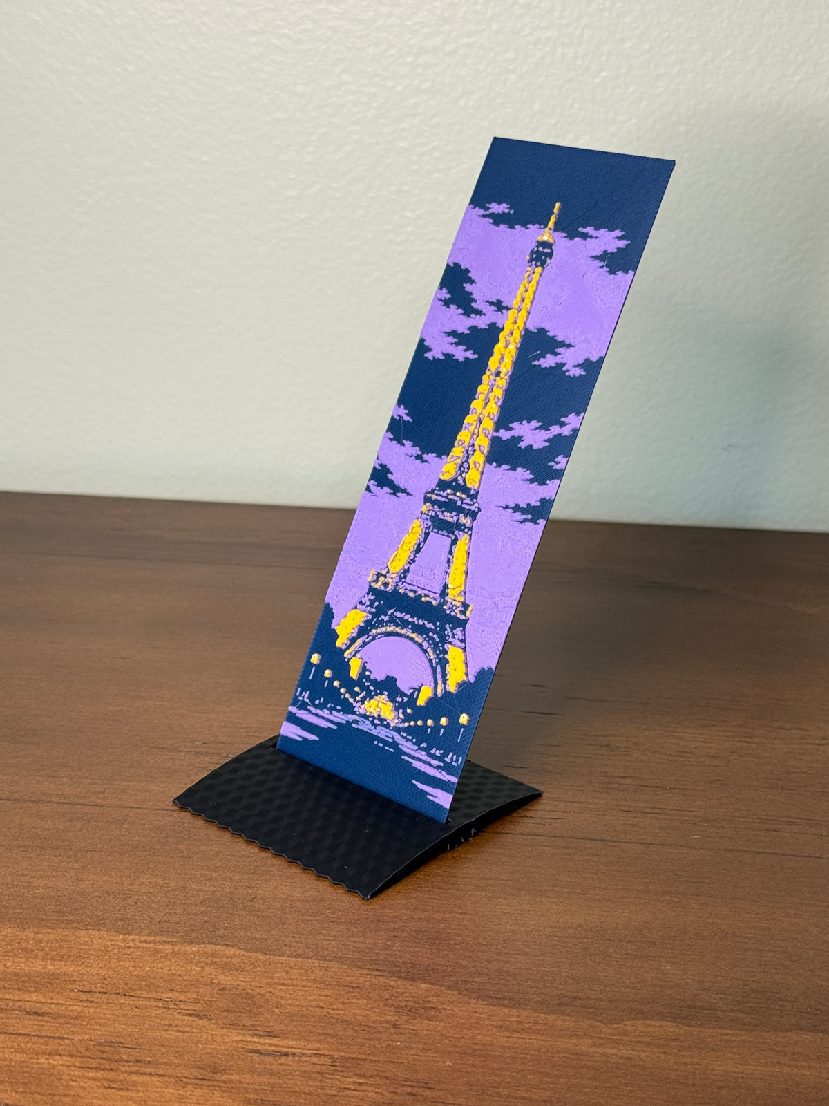 Eiffel Tower 3D Bookmark