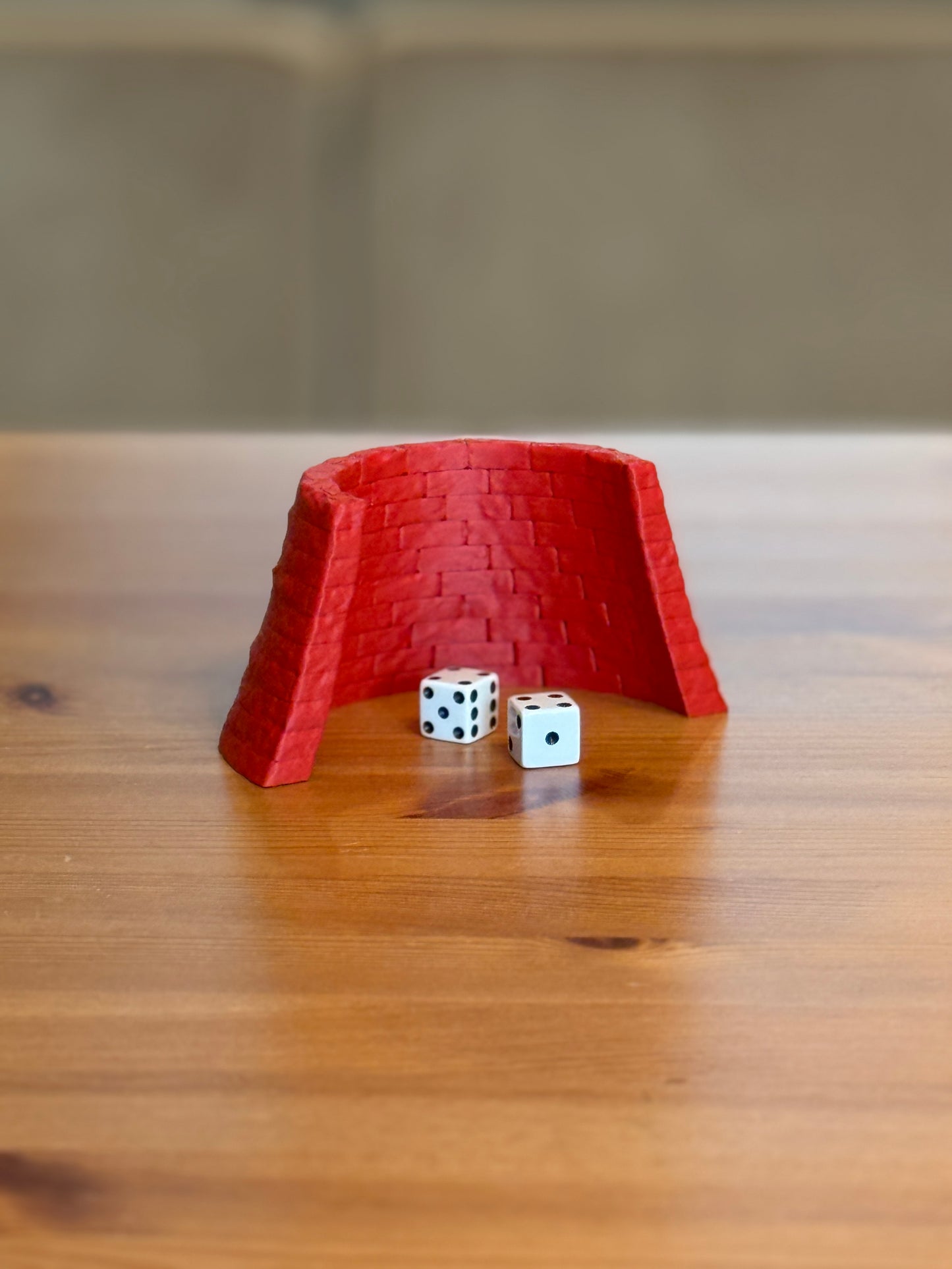 Brick Wall Dice Stopper