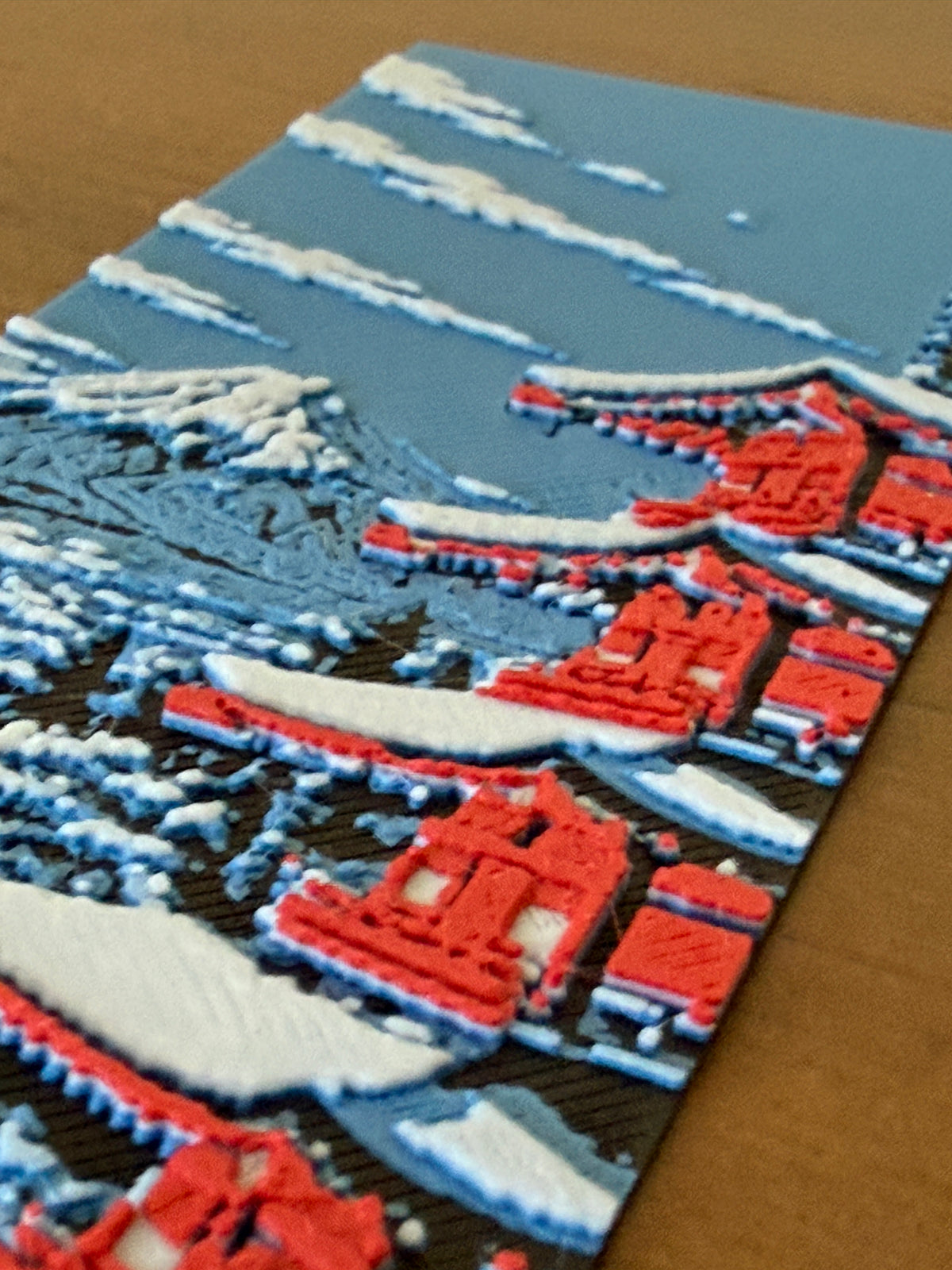 Mount Fuji 3D Bookmark
