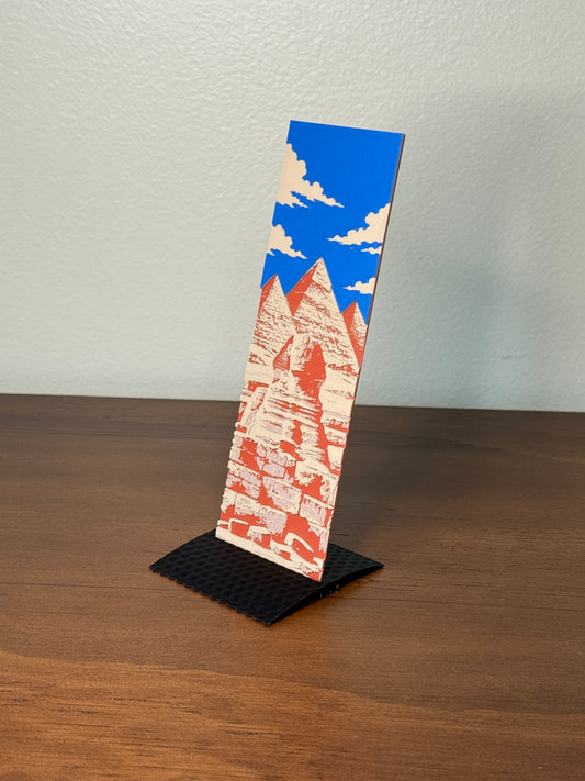 Great Pyramids of Giza 3D Bookmark