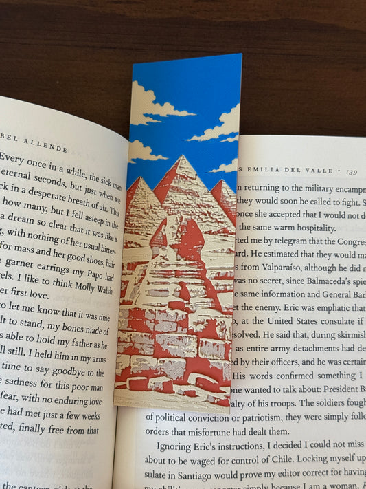 Great Pyramids of Giza 3D Bookmark