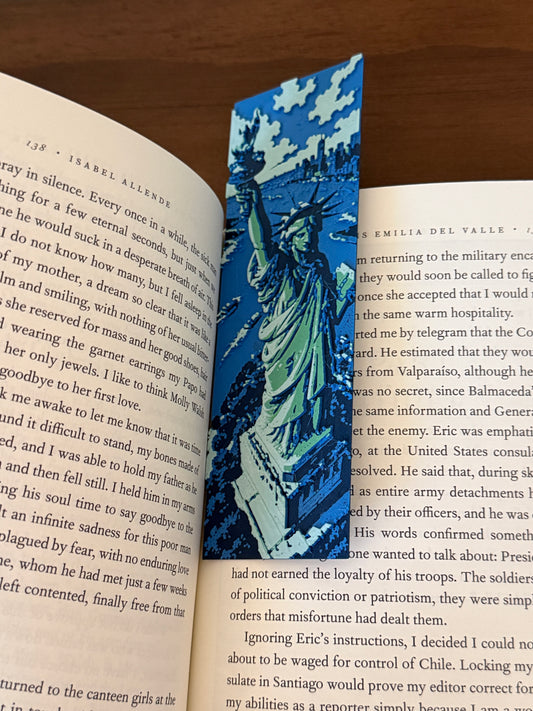 Statue of Liberty 3D Bookmark