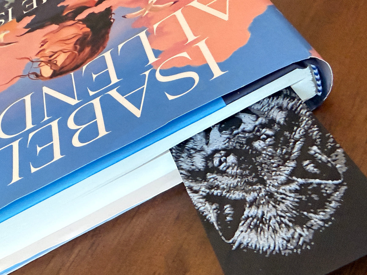 Growling Wolf 3D Bookmark