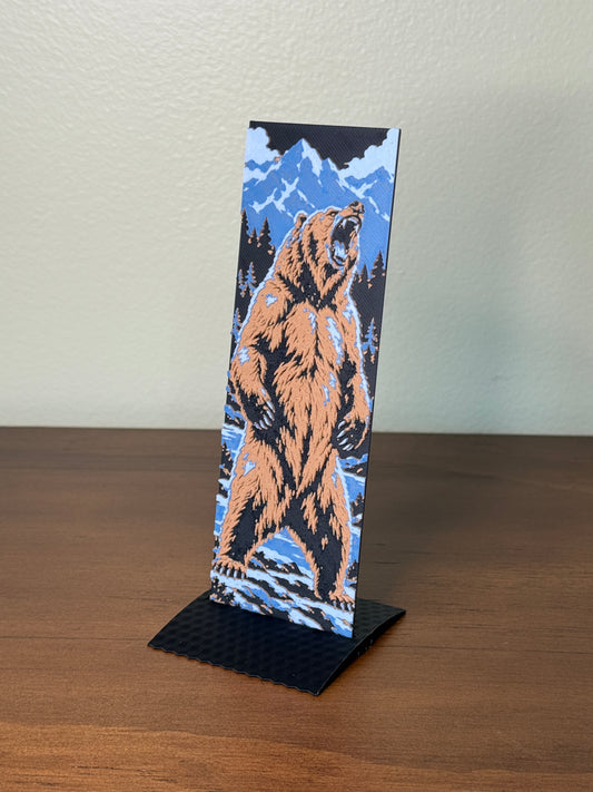 Roaring Bear 3D Bookmark