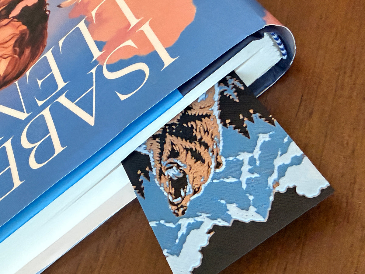 Roaring Bear 3D Bookmark