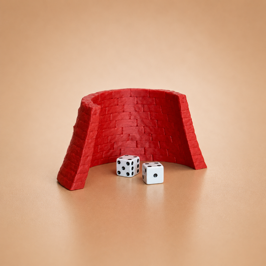 Brick Wall Dice Stopper