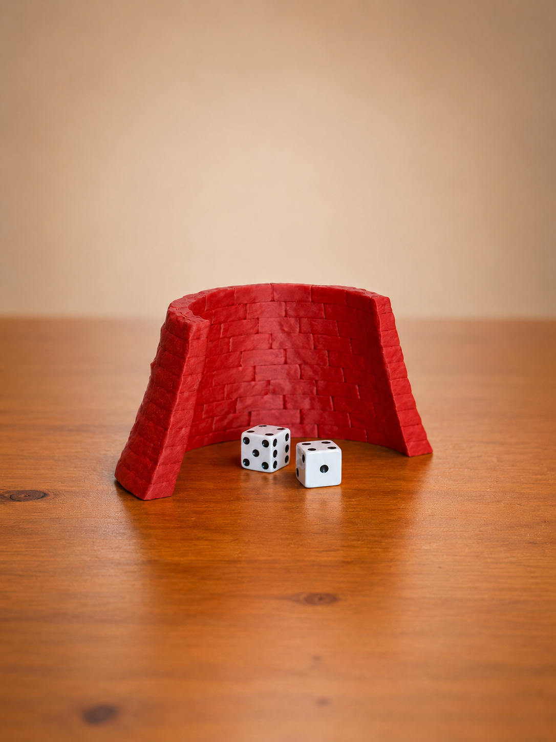 Brick Wall Dice Stopper