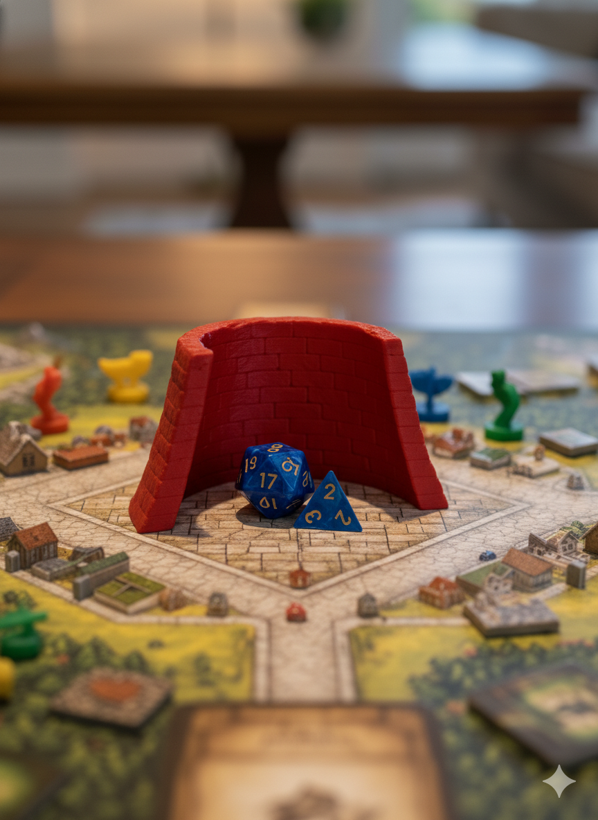 Brick Wall Dice Stopper