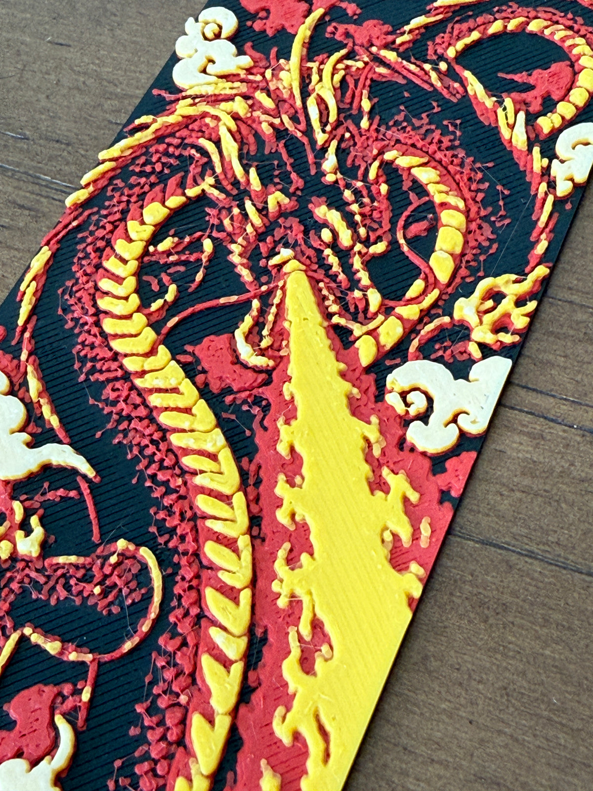 Dragon Fire 3D Bookmark