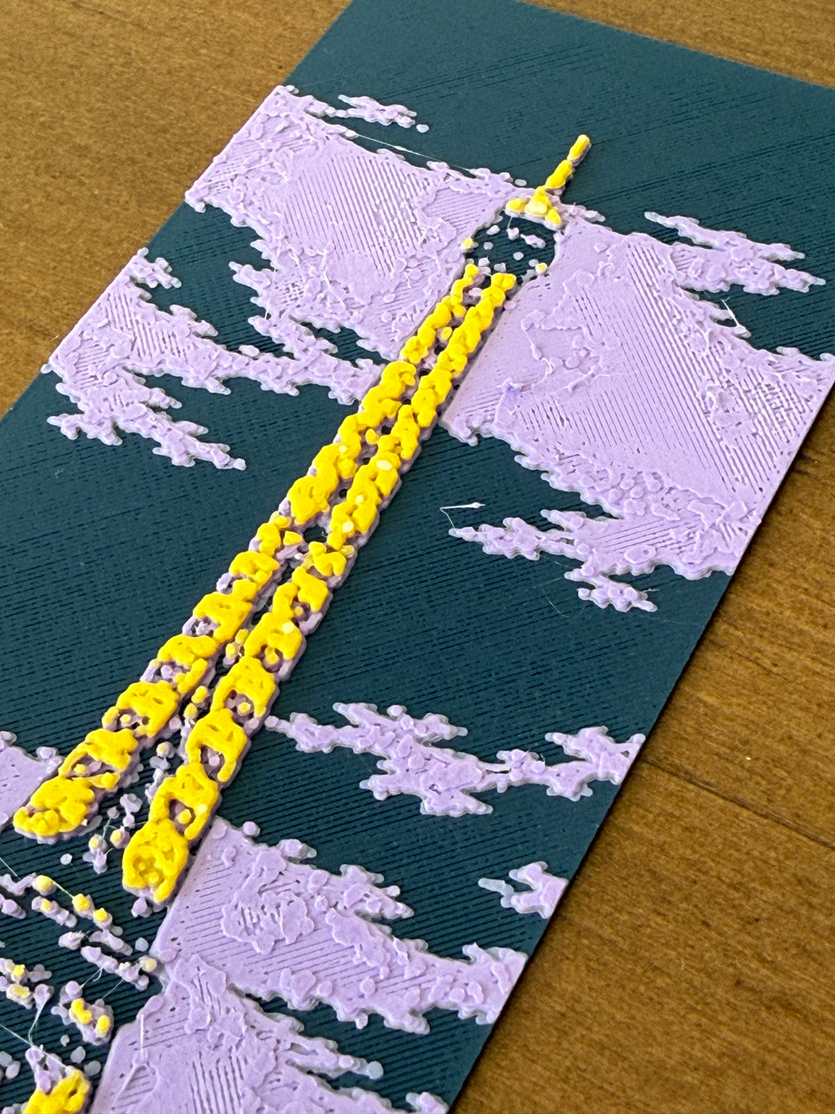 Eiffel Tower 3D Bookmark