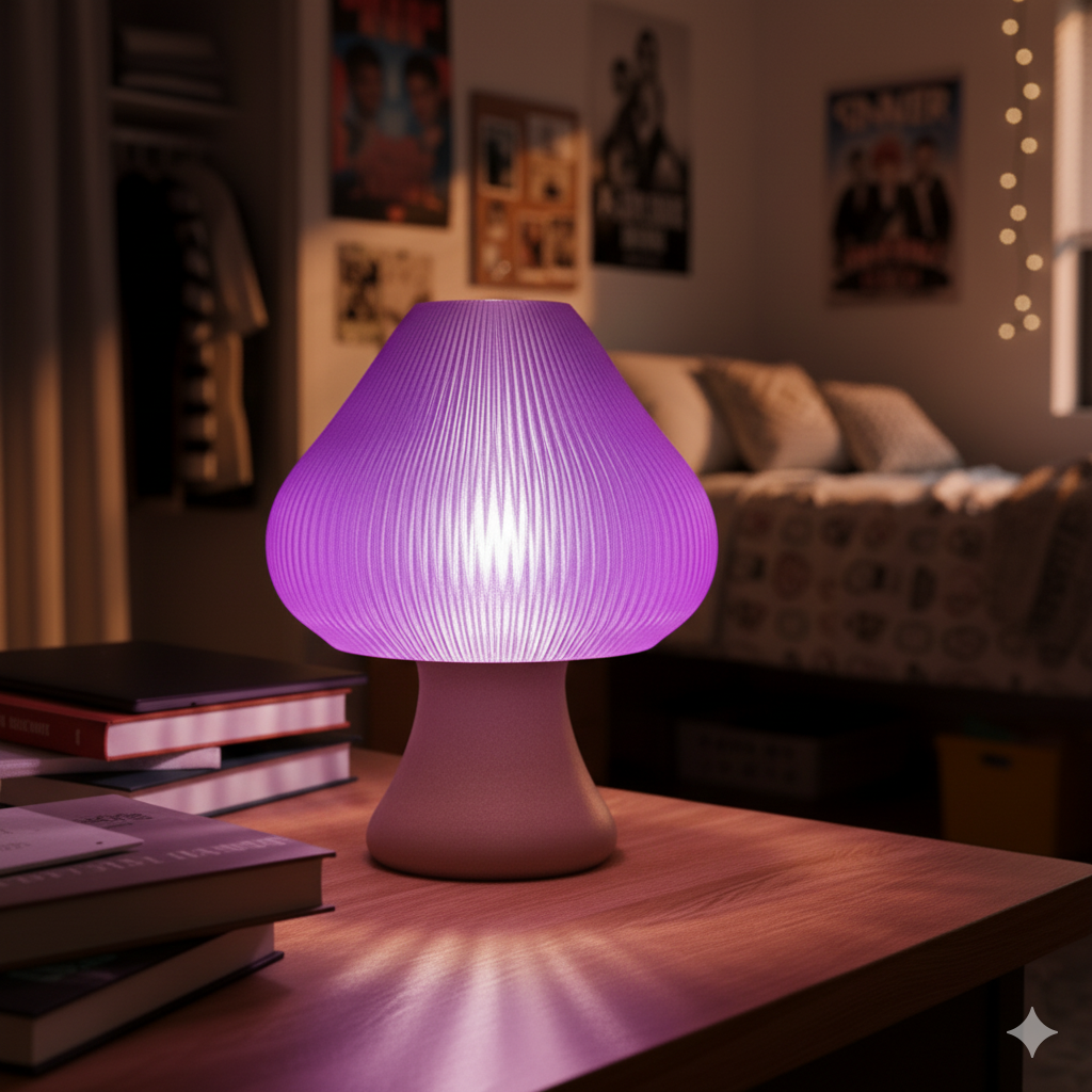 Groove Mushroom Table Lamp