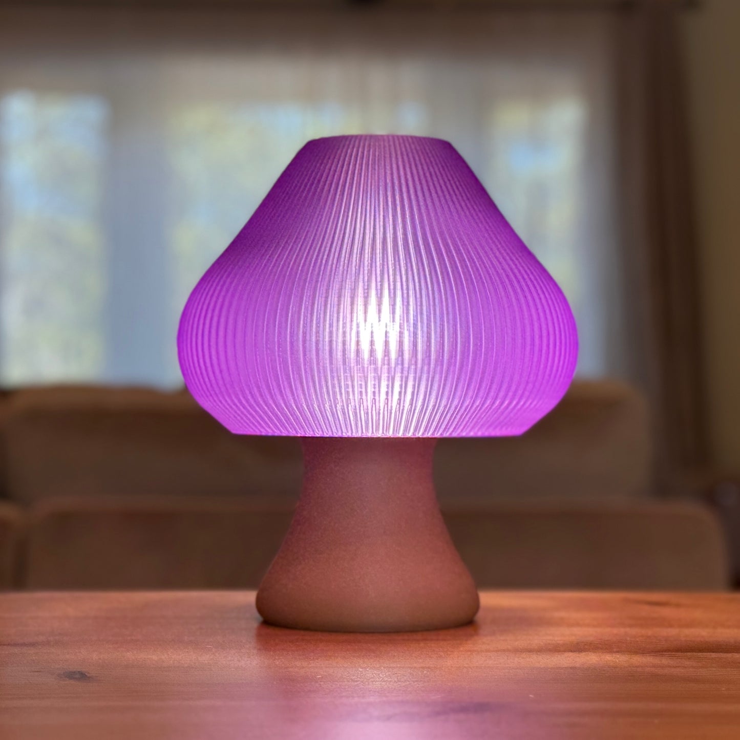 Groove Mushroom Table Lamp