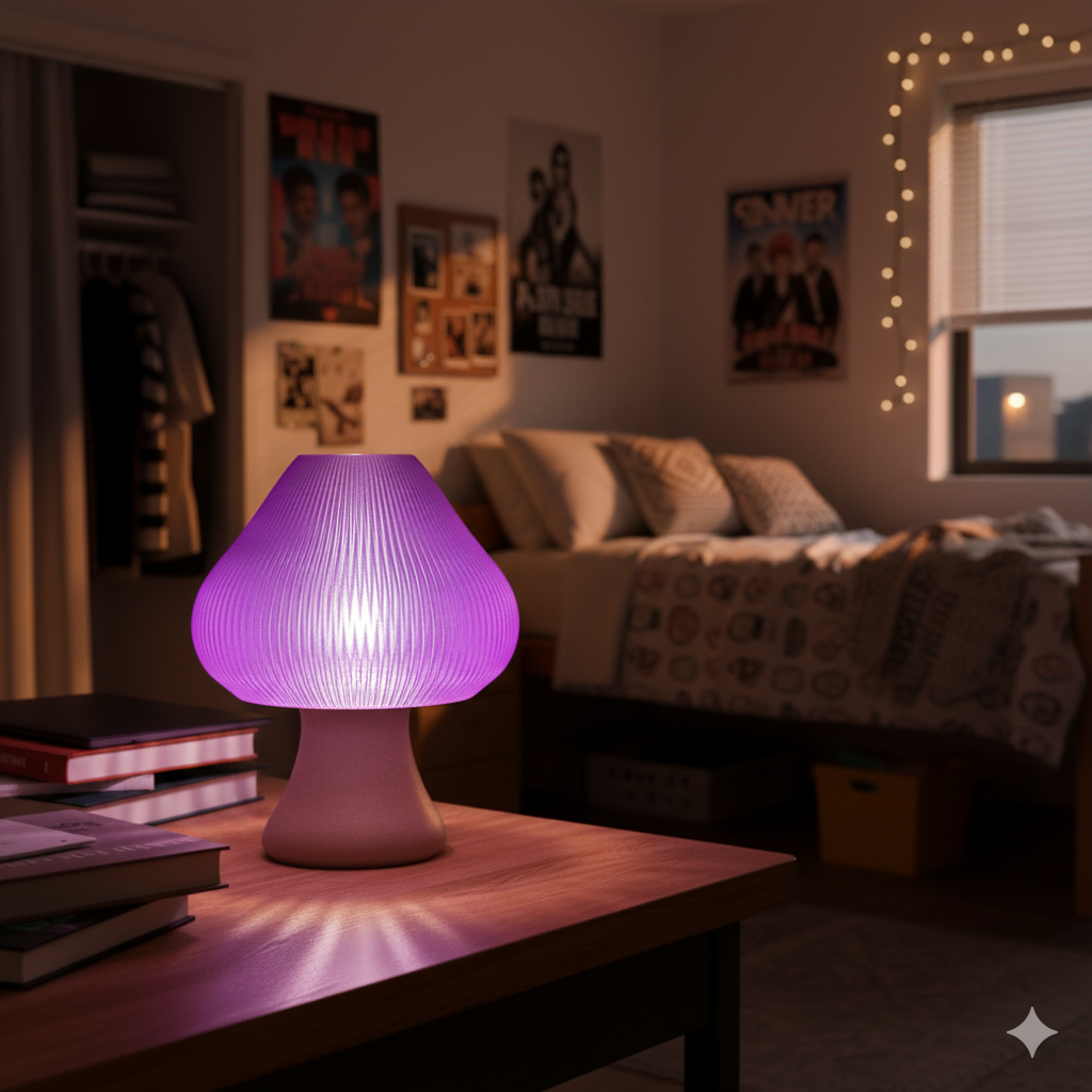 Groove Mushroom Table Lamp