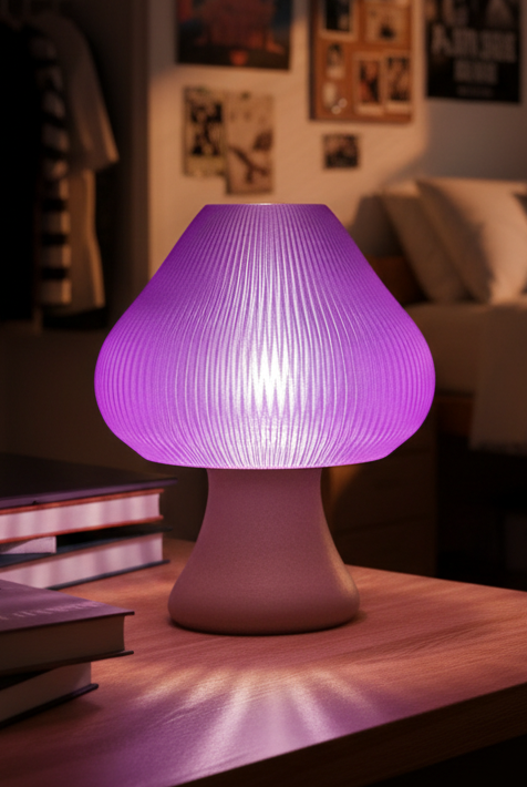 Groove Mushroom Table Lamp