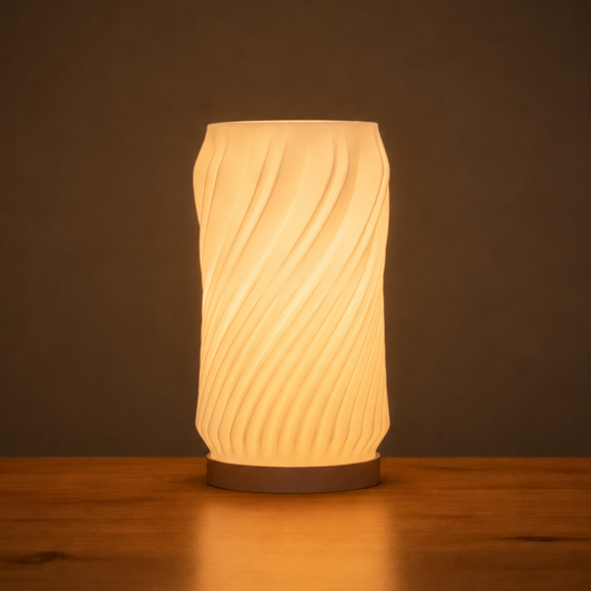 Minimalist Spiral Lamp