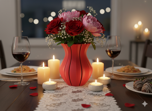Heart Petal Vase