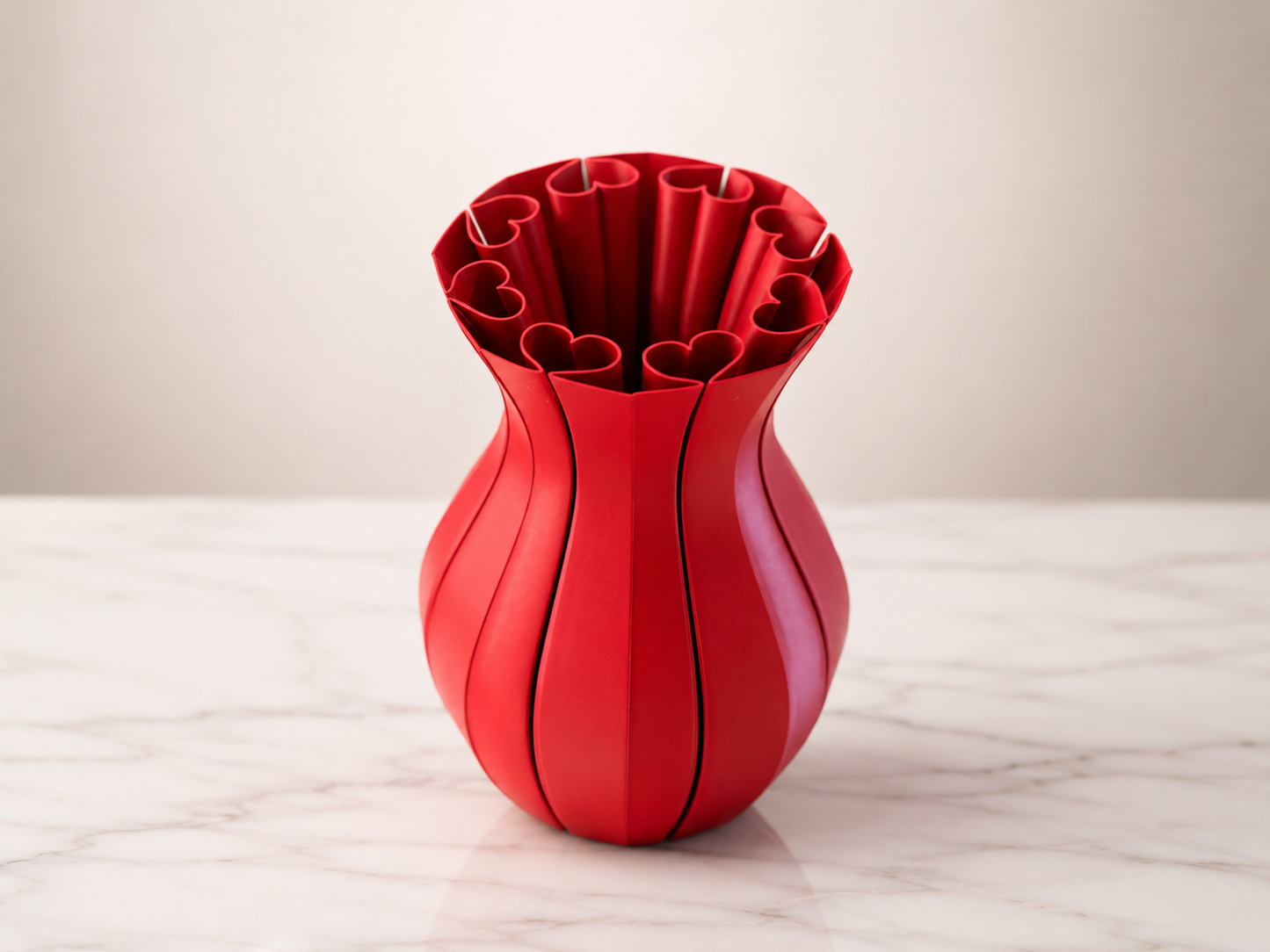 Heart Petal Vase
