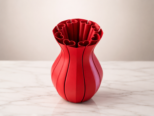 Heart Petal Vase