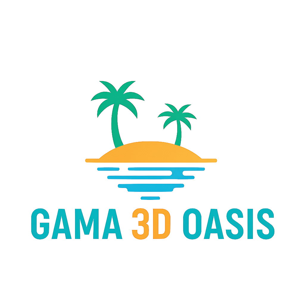 Gama 3D Oasis | Modern 3D-Printed Home Decor & Sculptural Design