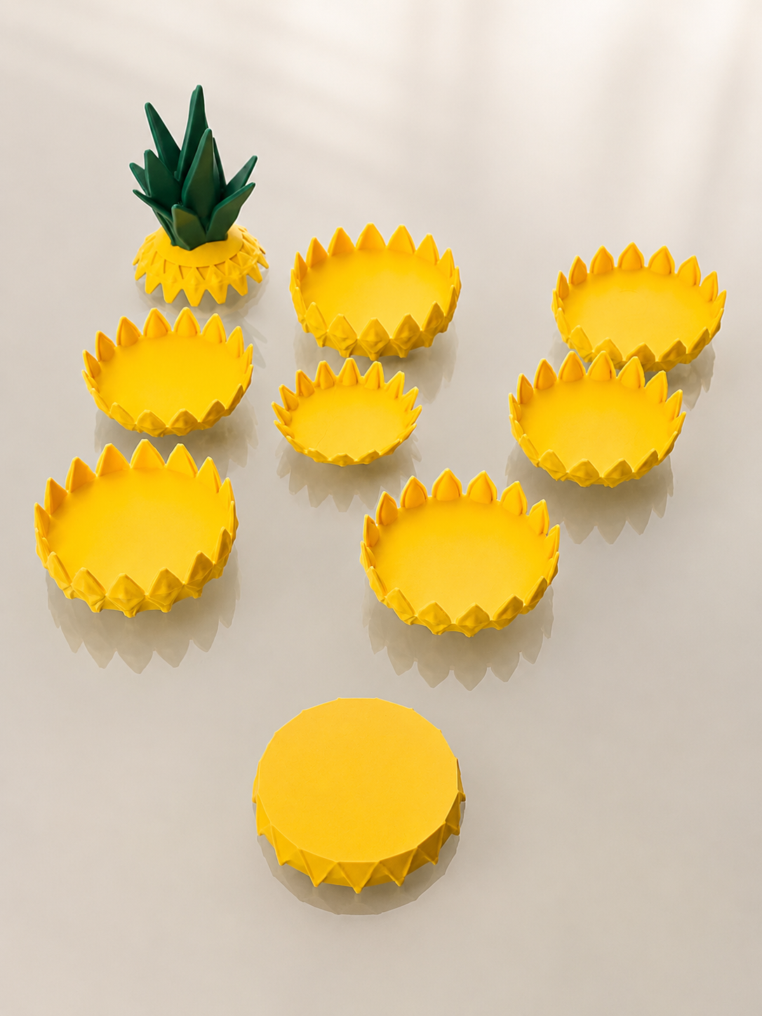 Pineapple Coasters