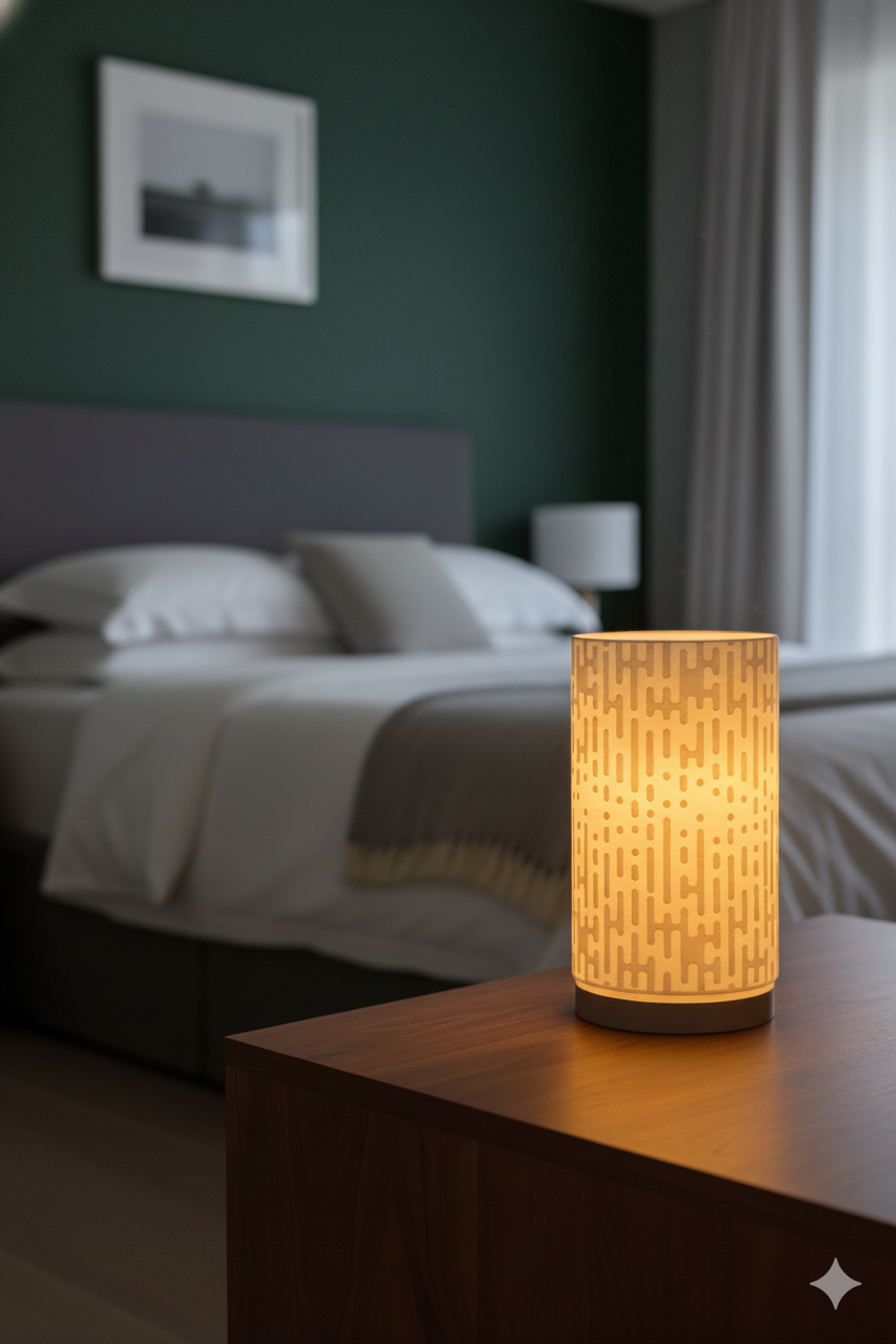 Pixel Glow lamp used as a modern decorative lighting accent