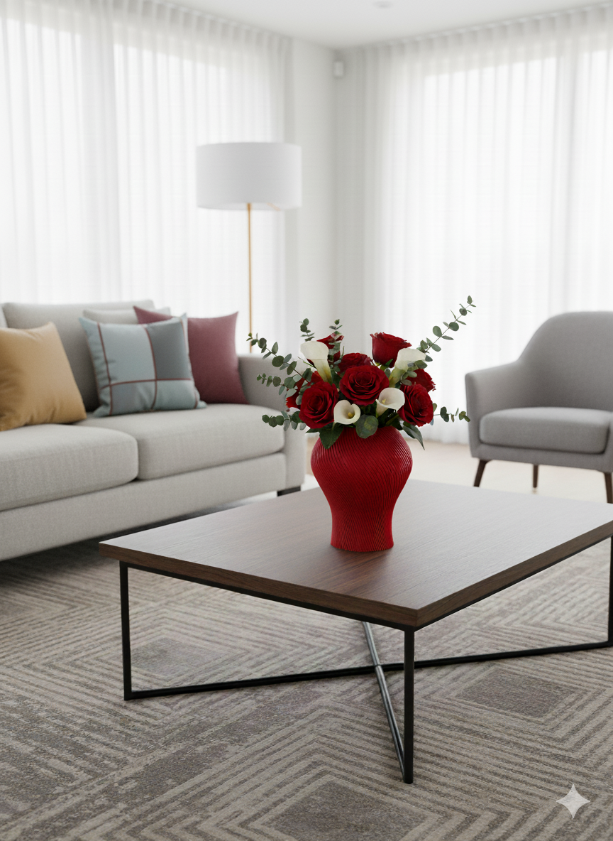 Spiral Bloom Vase