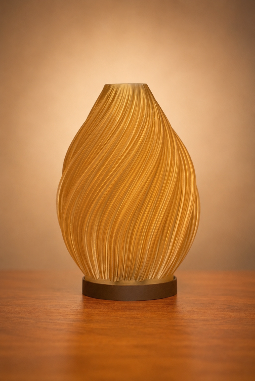 Spiral Flame Lamp