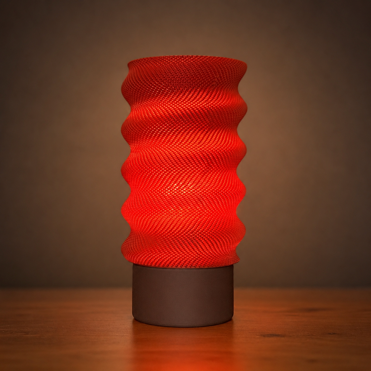 Springy Adaptive Lampshade